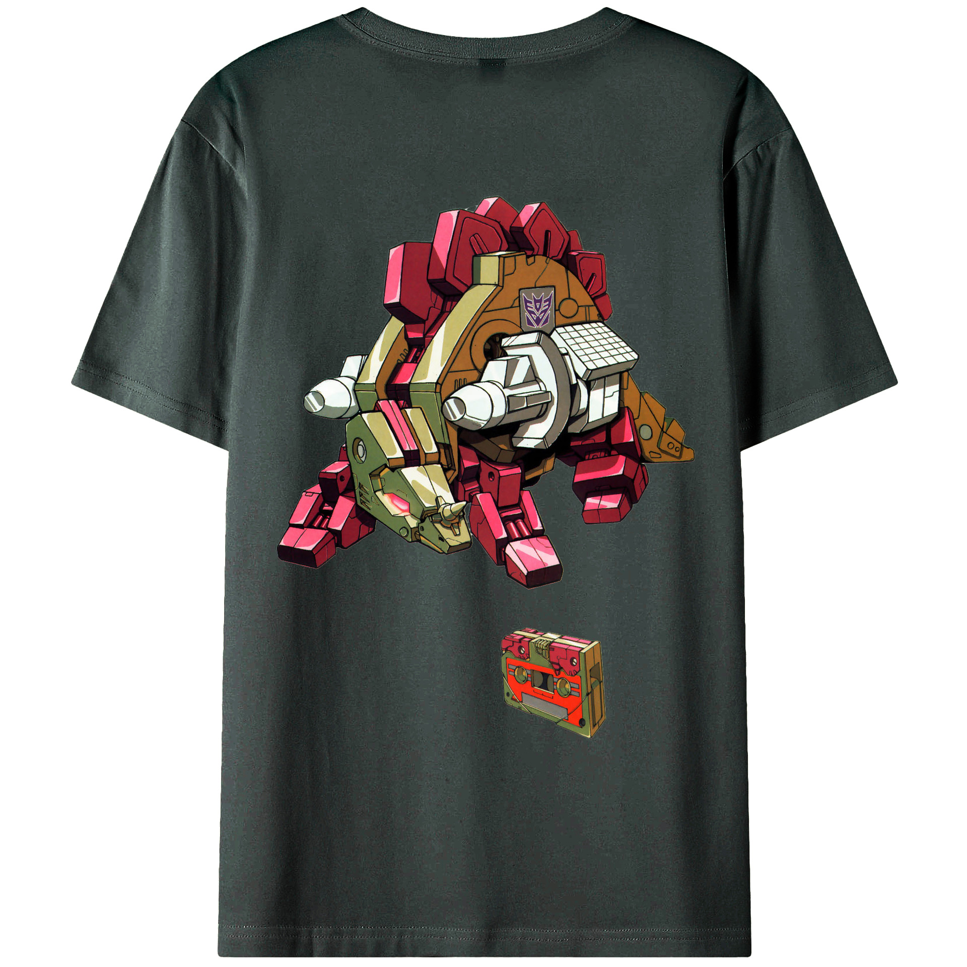 （画像用）  綿100％ メンズ半袖Tシャツ（バックプリント） 通気性